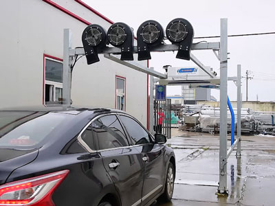 High-pressure air dryer system
