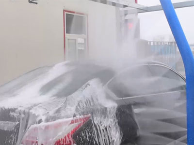 Single Arm Touchless Car Wash Machine