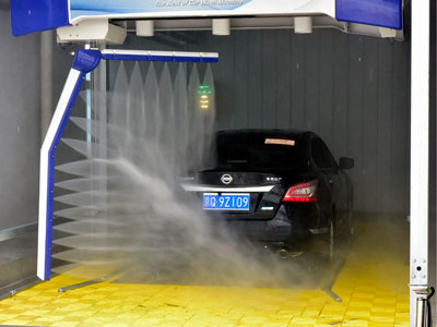 360 degree high-pressure water spray