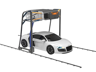 Single Arm Touchless Car Wash Machine