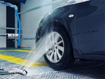 Single Arm Touchless Car Wash Machine