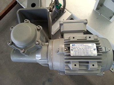 Motor for brushes