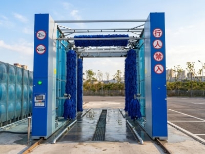 Drive Through Bus Wash System