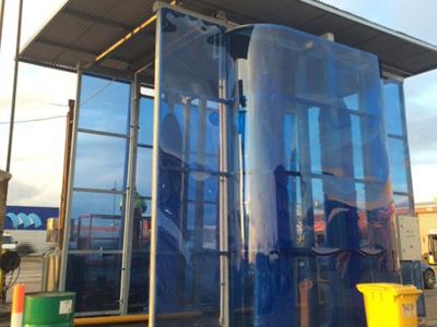 Drive-Through Bus Wash System